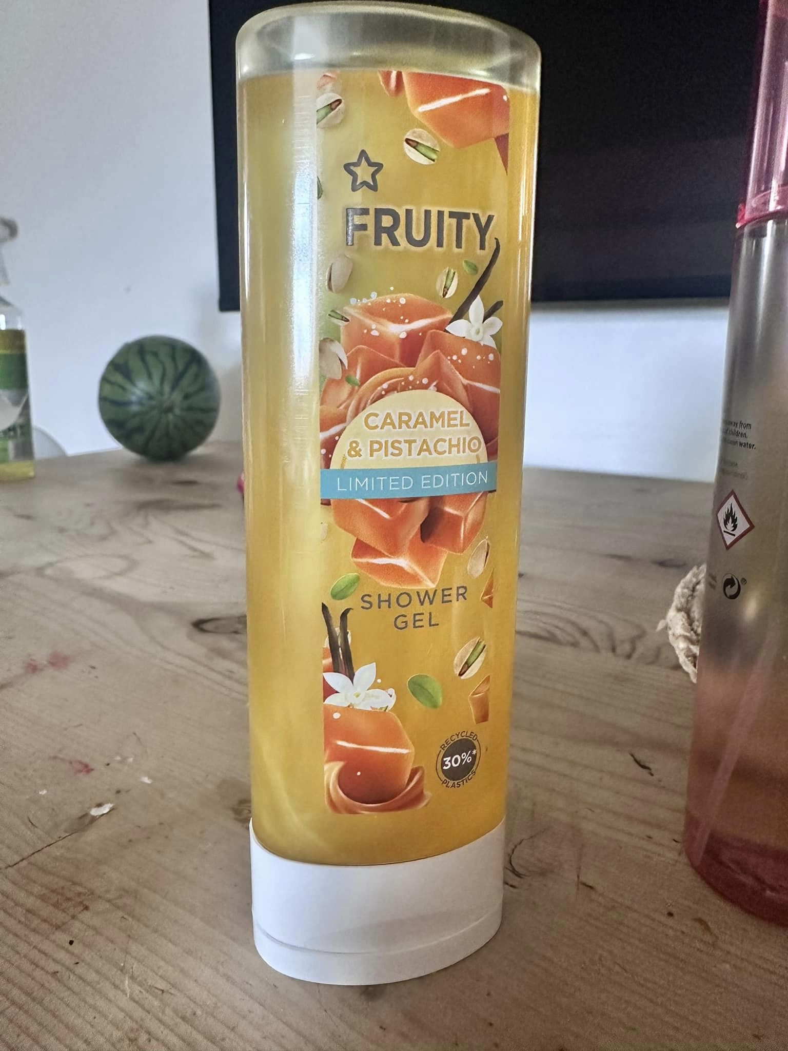 The Superdrug Fruity shower gel costs £1.89 but there is a buy one get one free offer