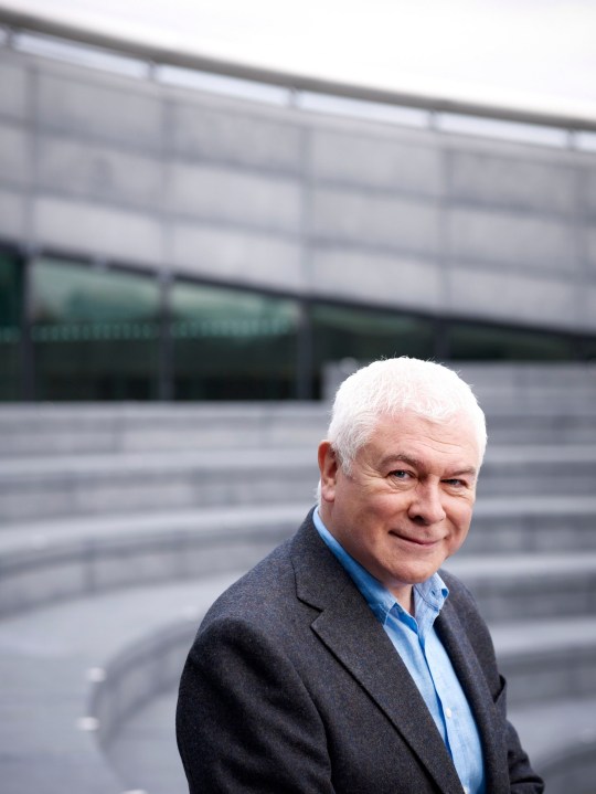  Sean Rafferty sitting on steps