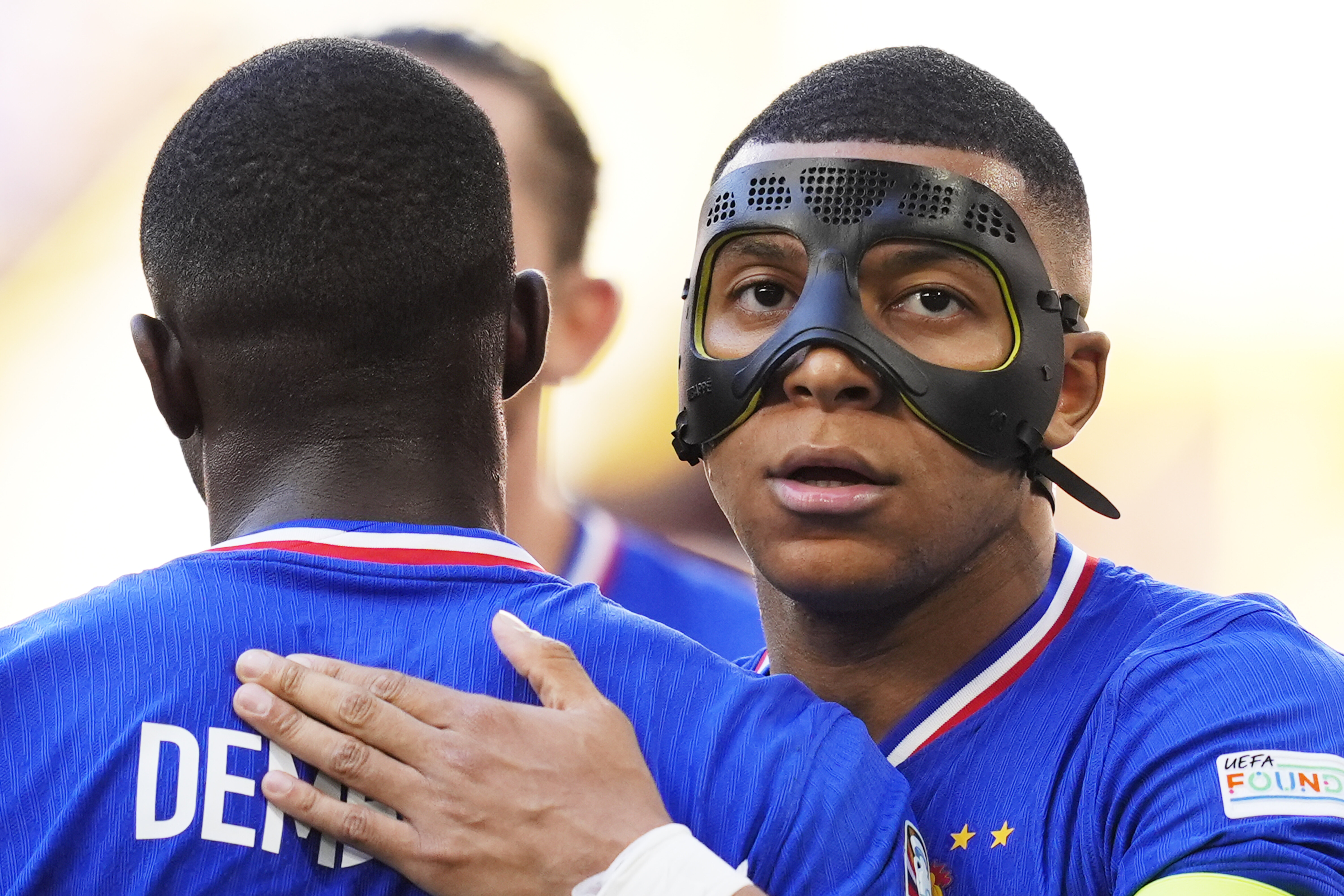 France need Kylian Mbappe to ignore his mask