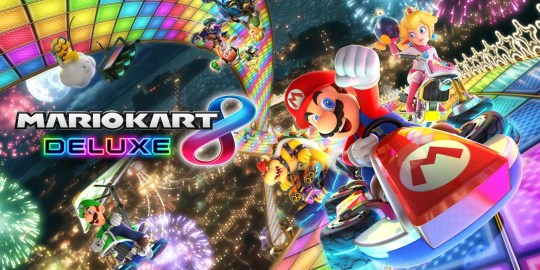 Mario Kart 8 Deluxe key art