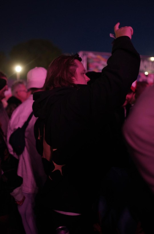 LEWIS CAPALDI as Dua Lipa's Glastonbury performance