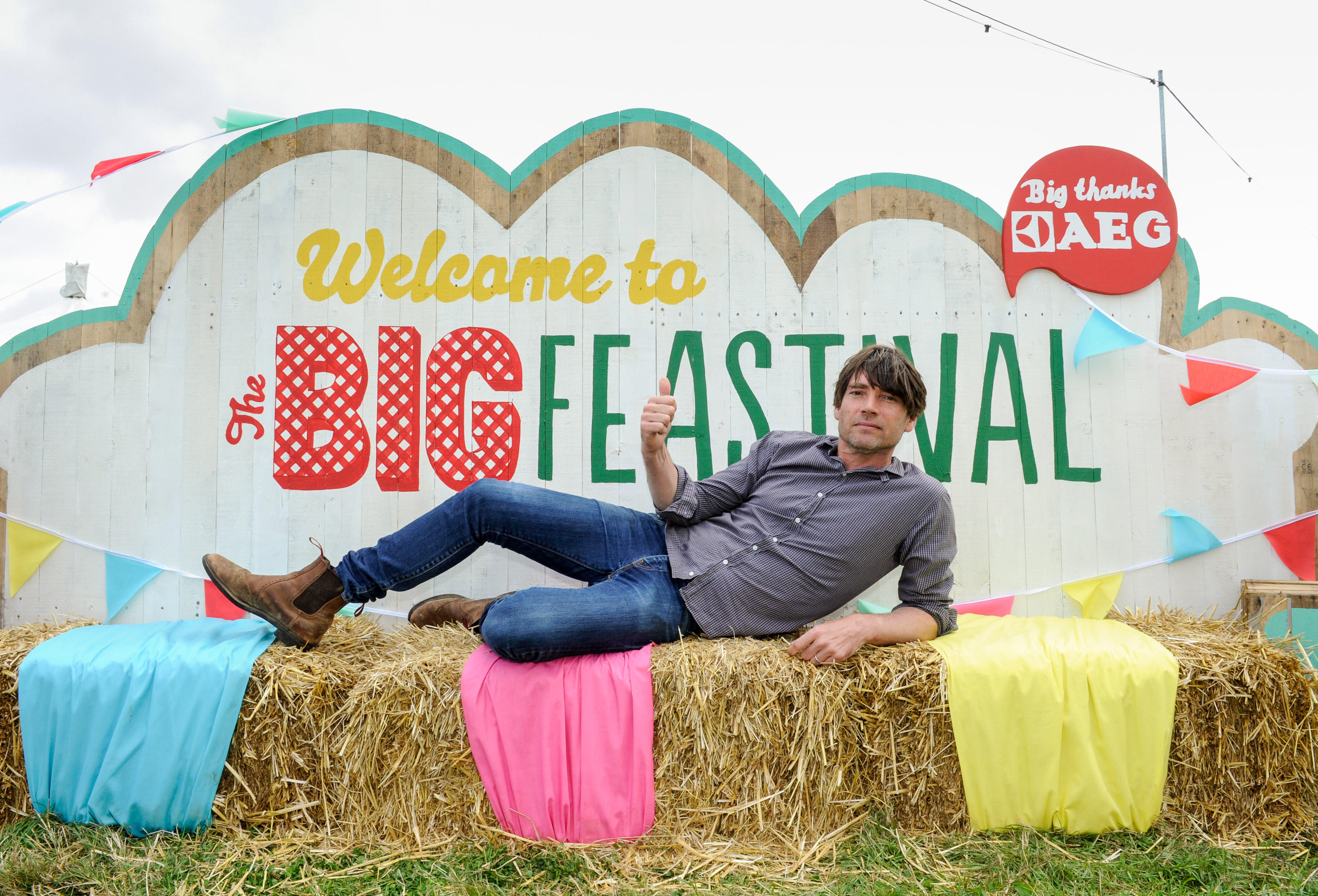 The Big Feastival is held annually at a Cotswold Farm owned by Blur bassist Alex James