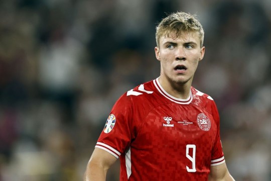 Rasmus Hojlund and Denmark out of Euro 2024