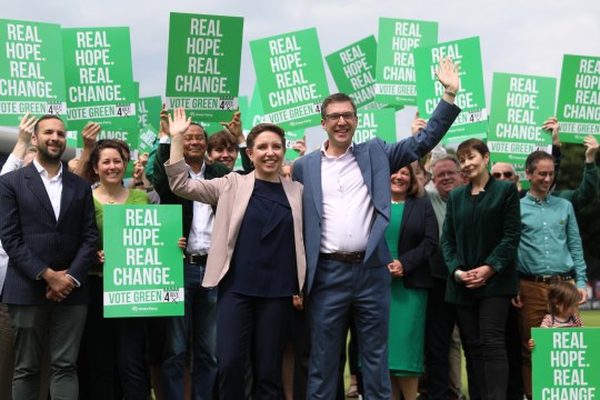 The Green Party Launches Their General Election Manifesto
