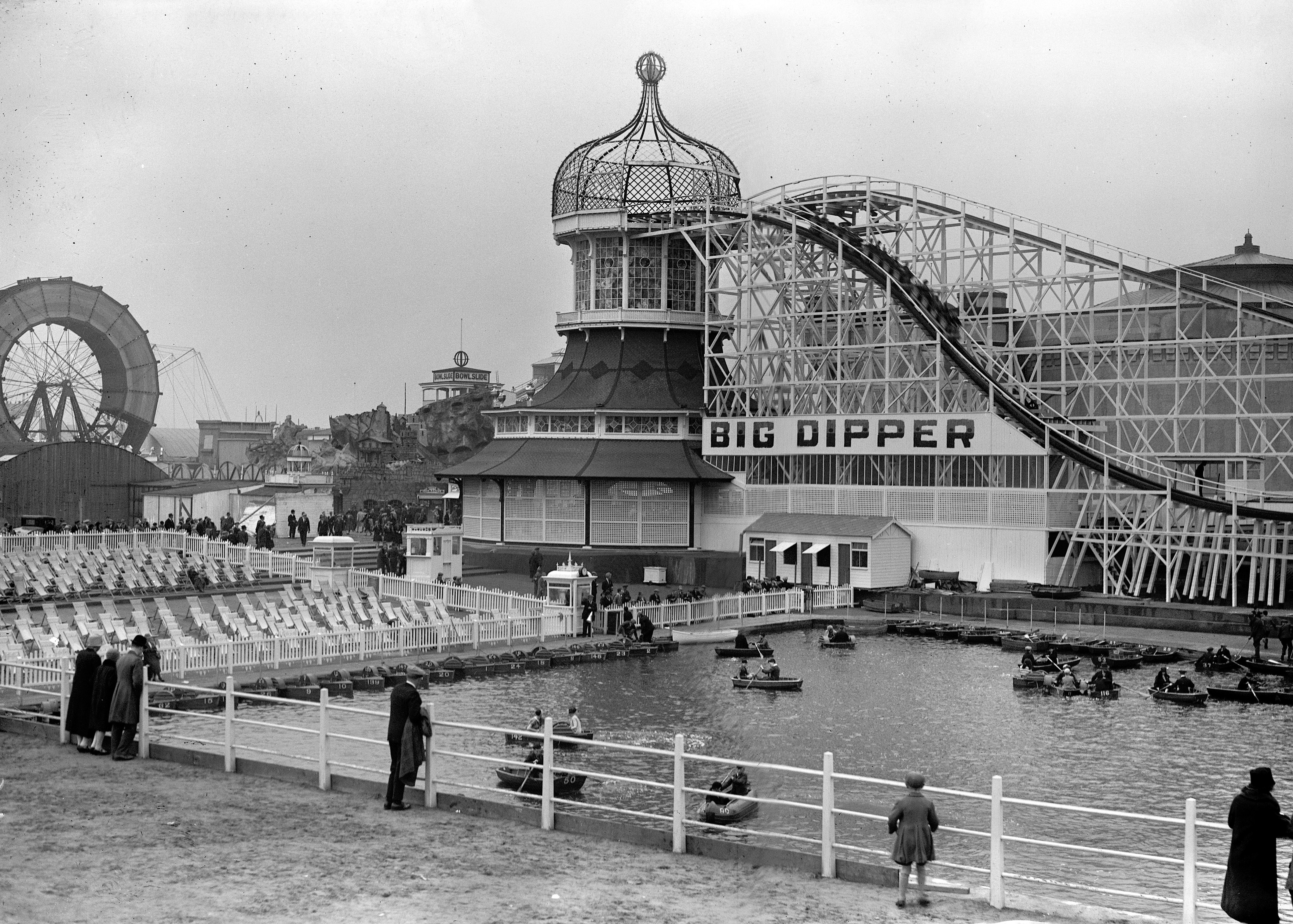 Last year, the Big Dipper celebrated its centenary, making it one of the oldest wooden rollercoasters in the world