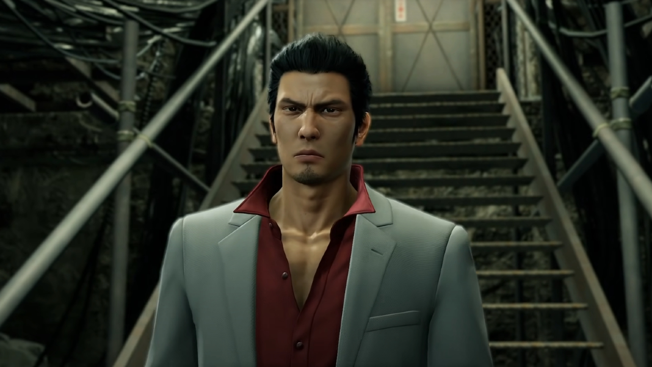 Kazuma Kiryu in Yakuza 7