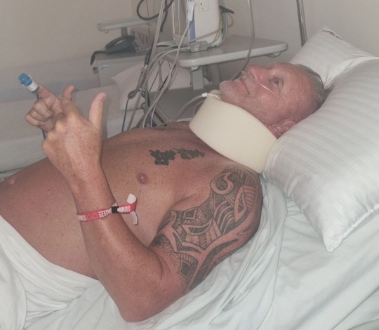 PIC FROM Kennedy News and Media (PIC SHOWS: GARETH WILLIAMS, 60, WAS HOSPITALISED AFTER SUFFERING A BLOCKAGE IN HIS HEART) A holidaymaker thought her new fiance was about to die in her arms - when he collapsed on the dancefloor after popping the question during a romantic holiday. Louise Walkington, who lives in Sittingbourne, Kent, was holidaying with her partner Gareth Williams in Kavos, Corfu, earlier this month when he made a shock marriage proposal a few days into the trip. Gareth - a 60-year-old former housing company foreman - decided to pop the question in the same resort where the pair had met the year before while on holiday. DISCLAIMER: While Kennedy News and Media uses its best endeavours to establish the copyright and authenticity of all pictures supplied, it accepts no liability for any damage, loss or legal action caused by the use of images supplied and the publication of images is solely at your discretion. SEE KENNEDY NEWS COPY - 0161 697 4266