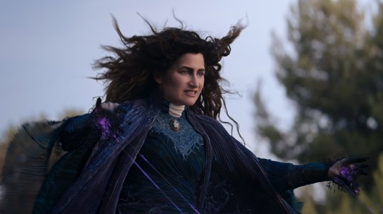 Kathryn Hahn as Agatha Harkness in Marvel Studios' WandaVision