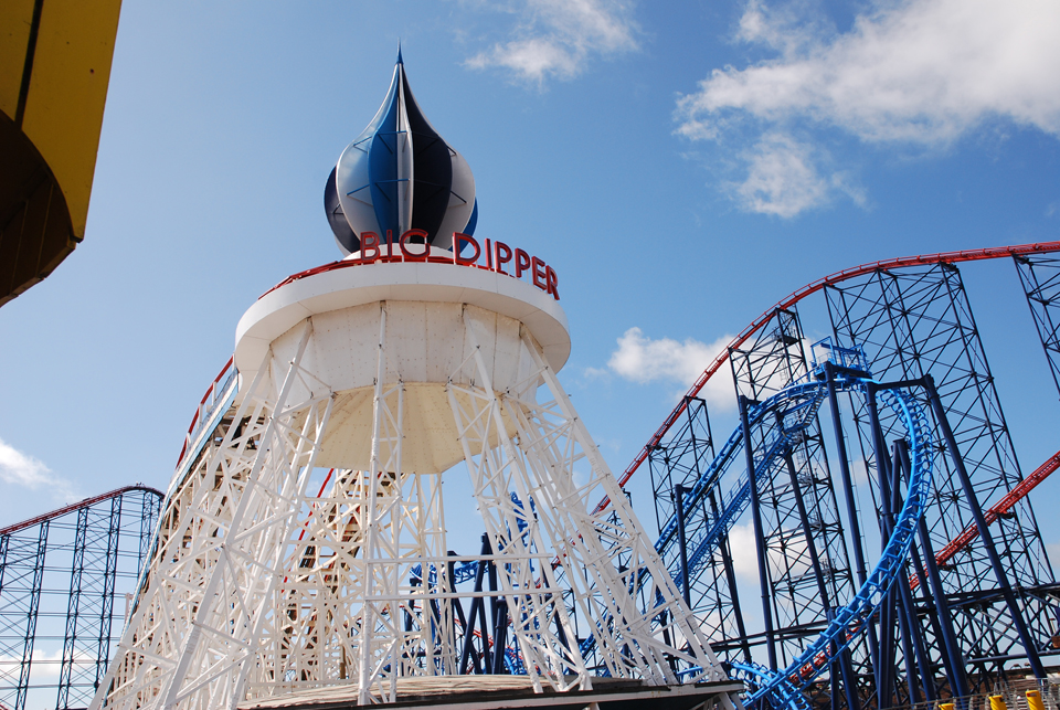 A seaside theme park in the UK has scooped a prestigious award for two of its most iconic rollercoasters