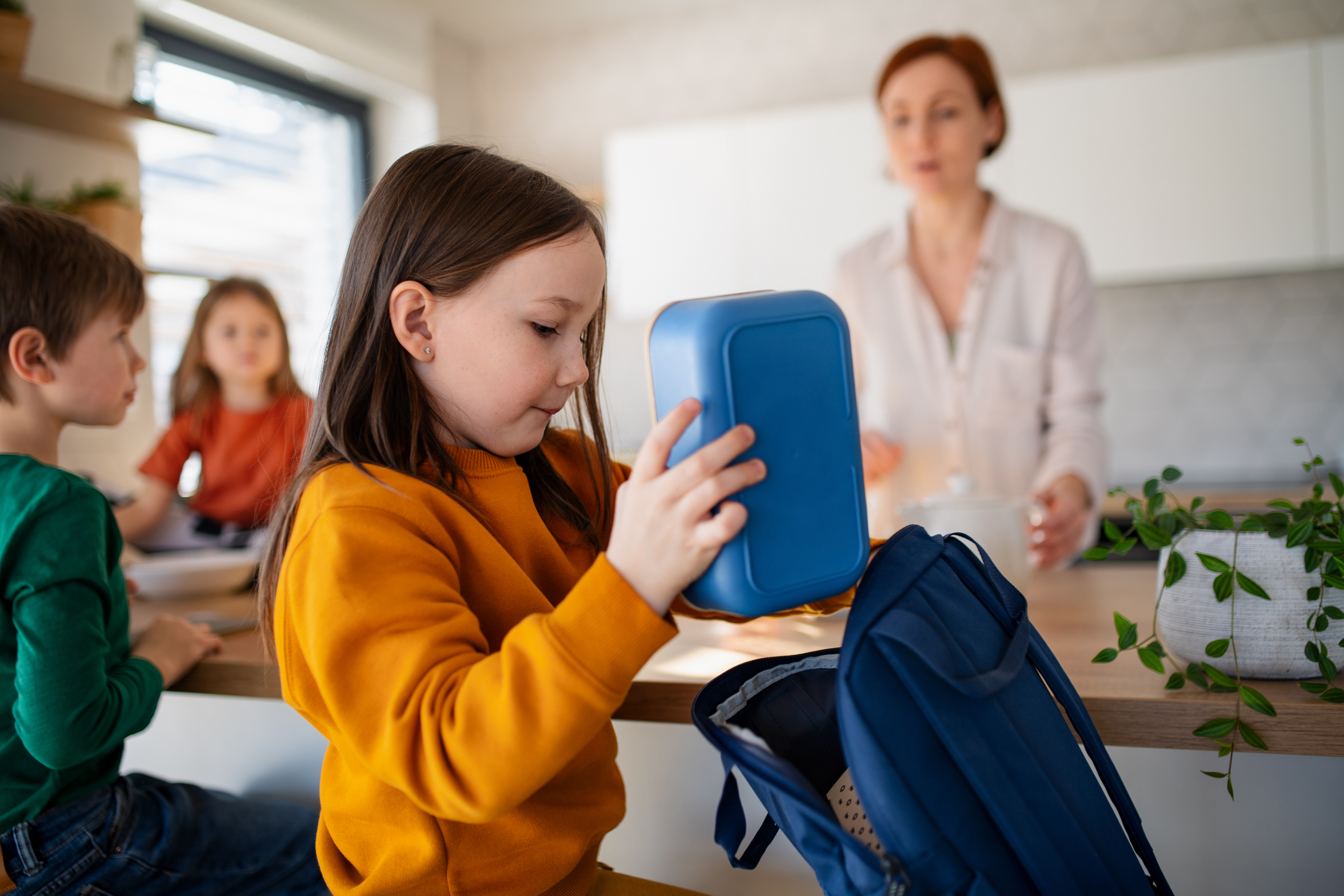 A mum found out her daughter was stealing classmates' food