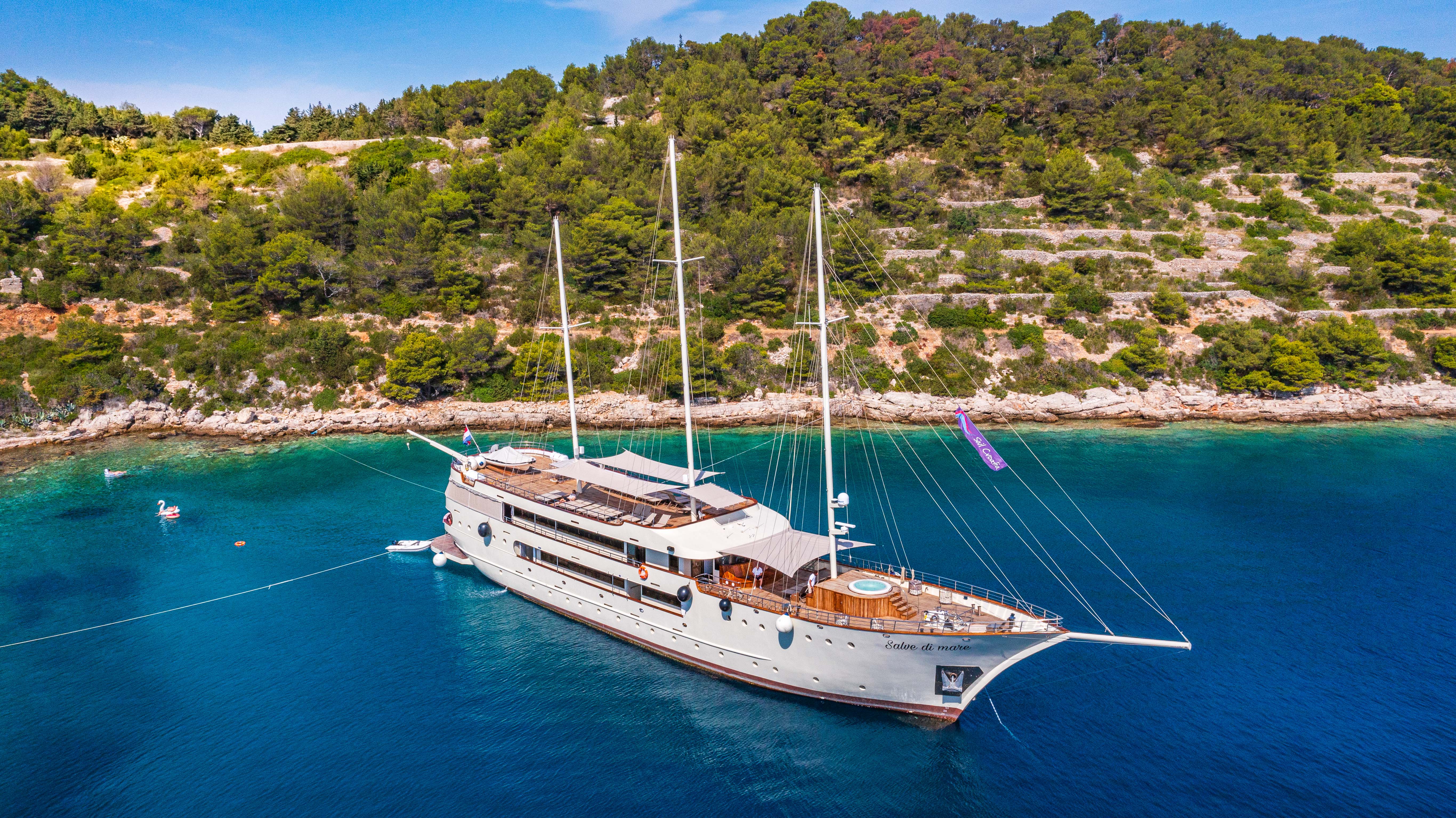 Salve Di Mare ship whisks you along Croatian coast, taking in its many islands