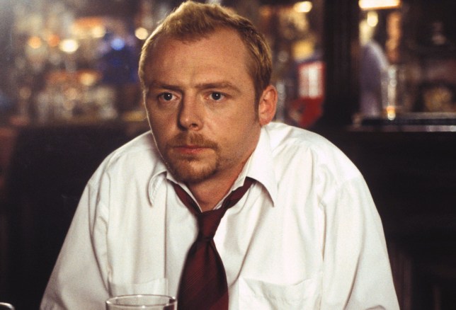 Simon Pegg in Shaun of the Dead