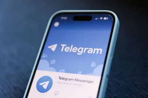 Getty Images Telegram app