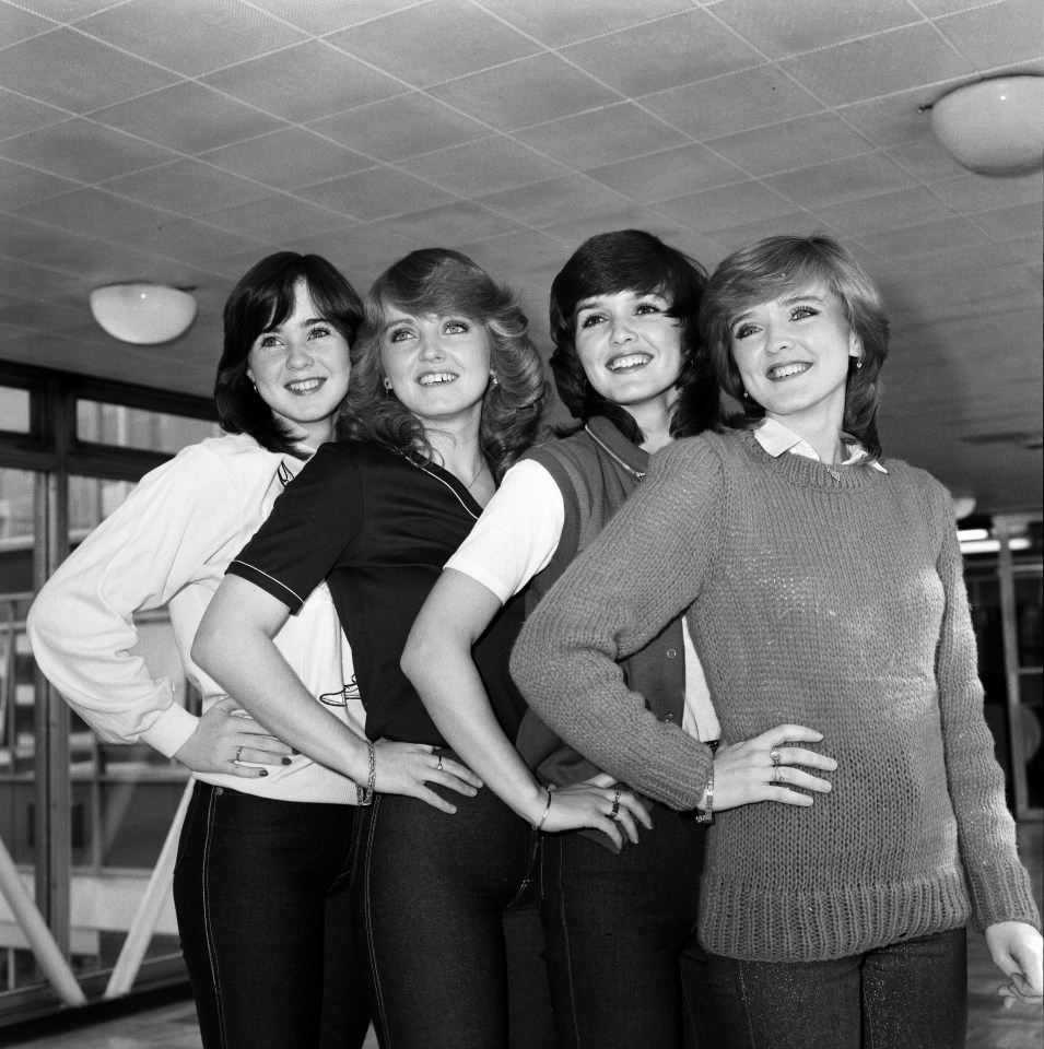 The Nolans singer, second left, was diagnosed with breast cancer in 2005