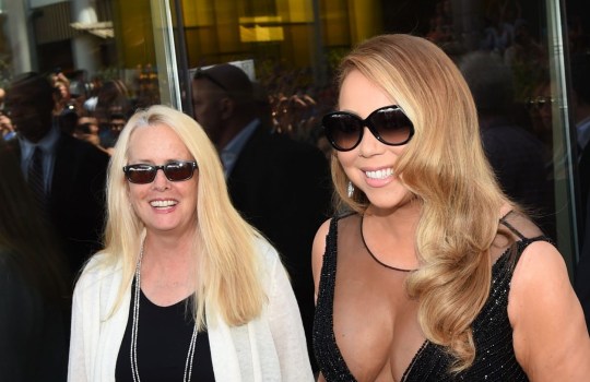 Patricia Hickey (Carey) and Mariah Carey 