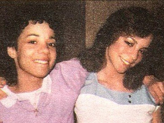 Alison and Mariah Carey