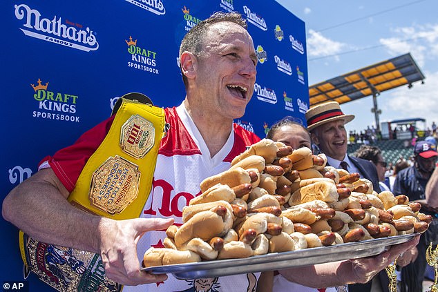 To eat up more than 70 hot dogs in a single sitting, competitive eaters like Joey Chestnut need to have stomachs with extreme levels of natural elasticity