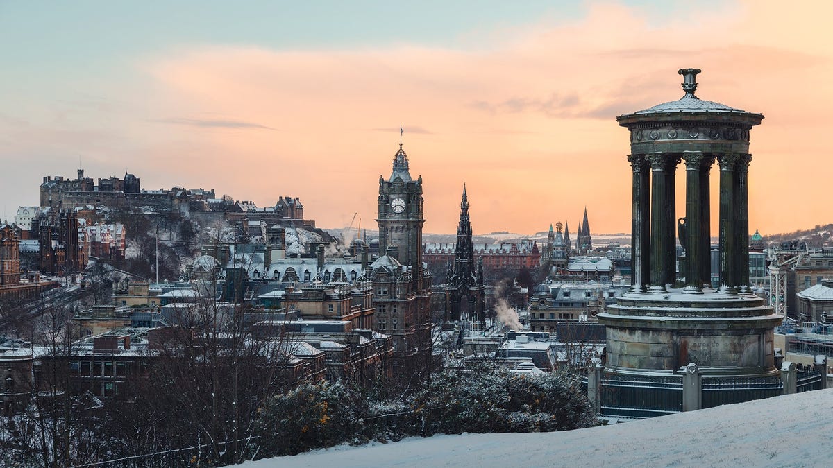 A photo of Edinburgh