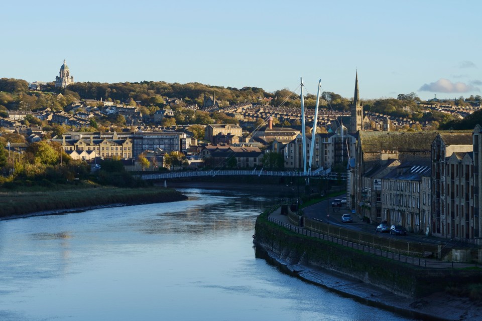 Lancaster is a two-hour train ride from London