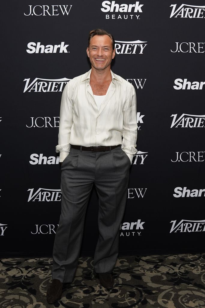 Jude Law at the Variety TIFF Step & Repeat during the Toronto International Film Festival 2024 on September 7, 2024 in Toronto, Canada