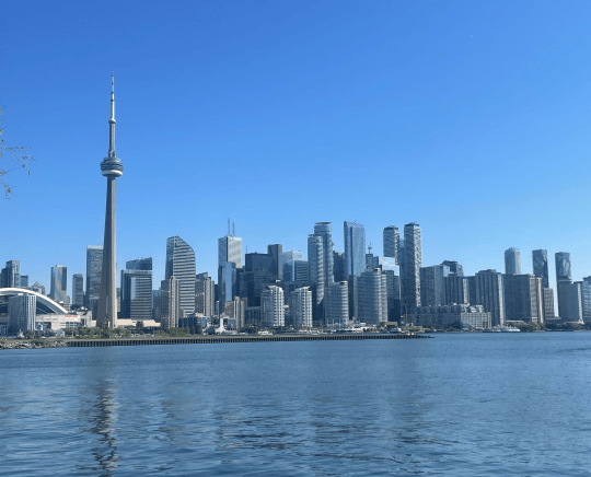 The Canadian skyline is noted for the CN tower (Picture: Hiyah Zaidi)