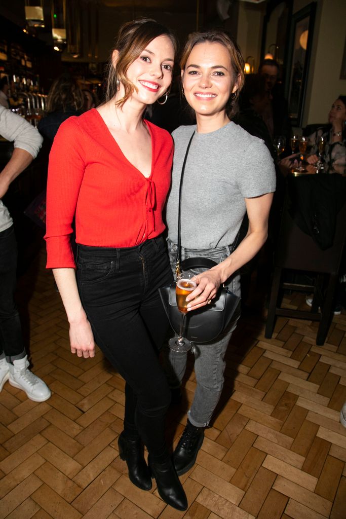 Hannah Tointon and Kara Tointon
'The Starry Messenger' party, Press Night, London, UK - 29 May 2019