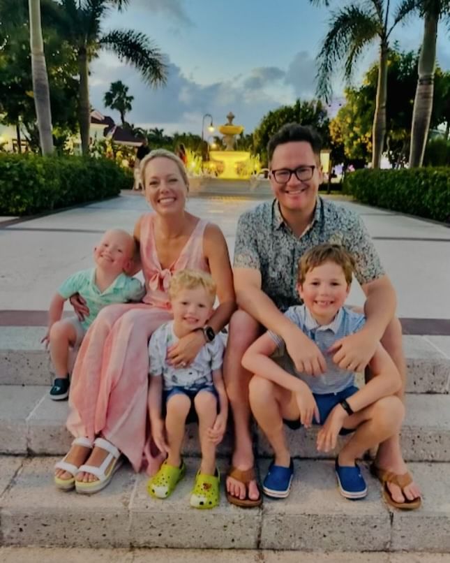 Dylan Dreyer, her husband and kids are on vacation 