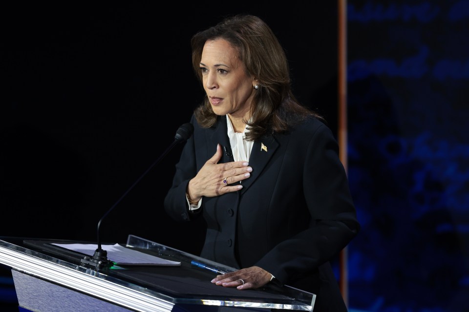 Harris vowed to continue to back Ukraine and lambasted Trump