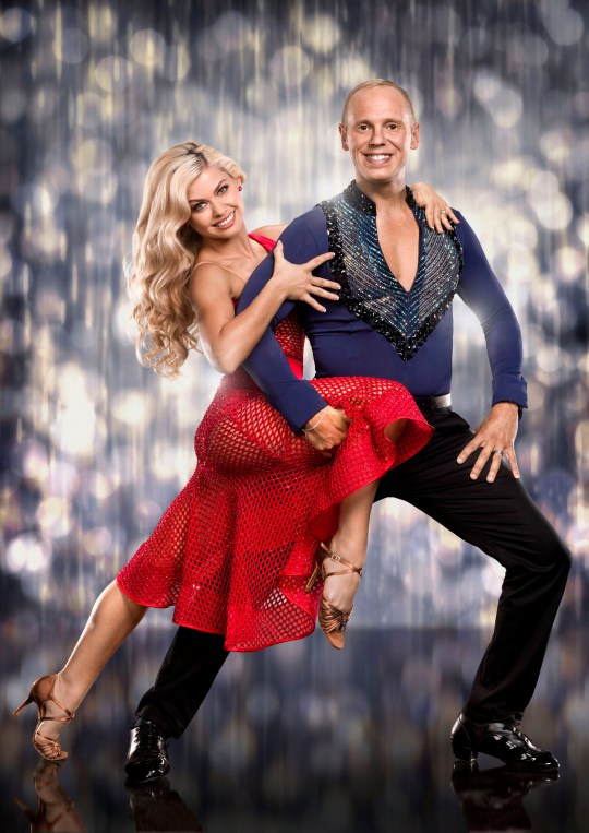 Oksana Platero and Rob Rinder on Strictly Come Dancing