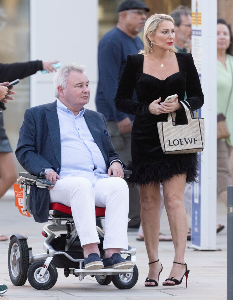 Eamonn was pictured with new girlfriend Katie Alexander on a late summer break in Ibiza