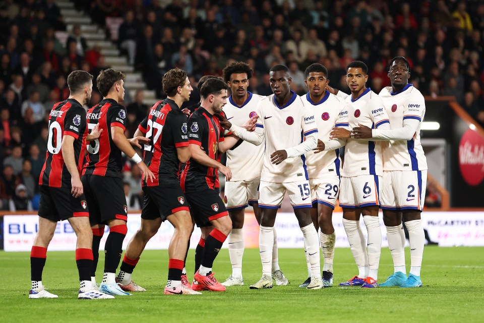 Chelsea struggled to break down the Bournemouth defence