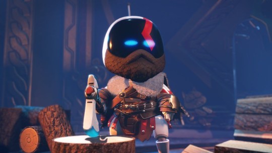 Astro Bot's God Of War outfit