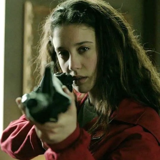 Maria Pedraza as Alison Parker in Money Heist 