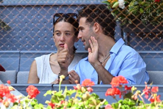 Maria Pedraza and Jason Fernandez Attend A New Day Of The Mutua Madrid Open