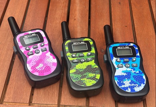 walkie talkies