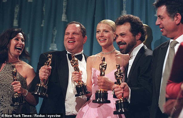 Recall the A-list celebrities who swiftly came forward, or spoke out, after now-convicted rapist Harvey Weinstein was exposed. (Above) Harvey Weinstein celebrates alongside Gwynneth Paltrow after 'Shakespeare in Love' won the best picture Oscar, in Los Angeles, March 22, 1999