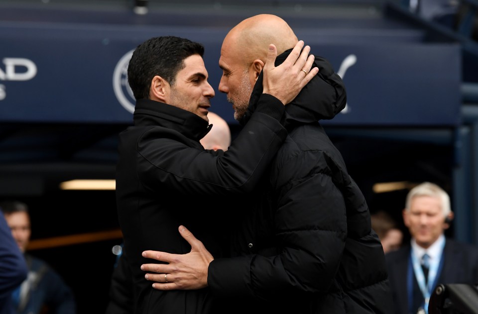 Mikel Arteta has put on a defensive masterclass against Pep Guardiola in the past