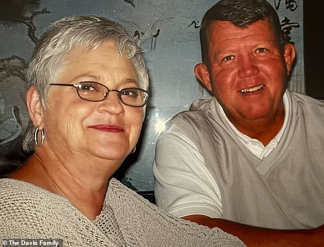 Anne Davis and her husband Billy [show right] were told repeatedly that her severe abdominal pain after surgery was 'normal' and were sent home. When Billy took her to the emergency department, doctors discovered that she had an infection causing her to go septic