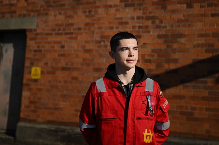 H&W Apprentice Ethan Baxter, 18