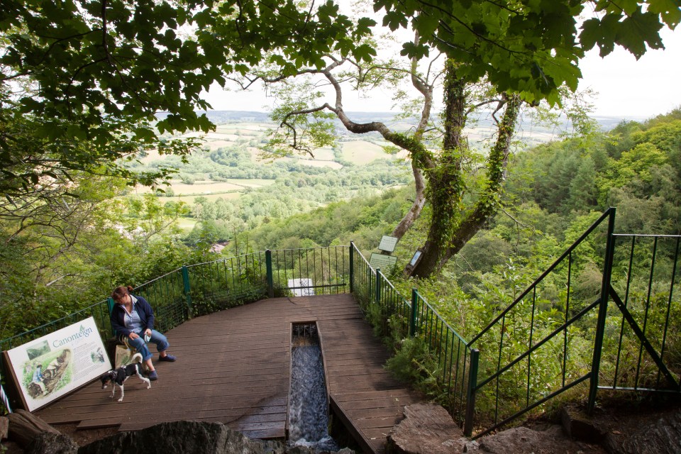 Canonteign Falls is an award-winning attraction in Devon