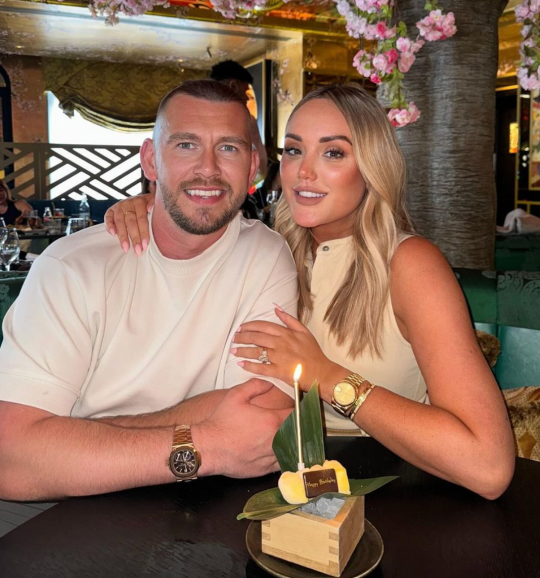 Charlotte Crosby and Jake Ankers