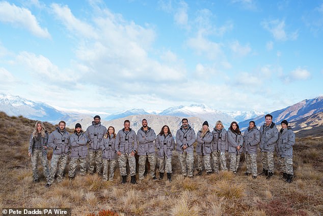 SAS: Who Dares Wins' latest series also includes Rachel Johnson, Pete Wicks, Ellie Downie, Tez Ilyas, Ovie Soko, Lani Daniels, Bianca Gascoigne, Chris Robshaw, Cherry Healey,  Anthony Ogogo, Shazia Mirza, Georgia Harrison, Bobby Norris and Marnie Simpson