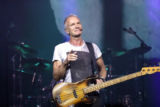 Sting performs at Massey Hall on September 20, 2024 in Toronto, Ontario