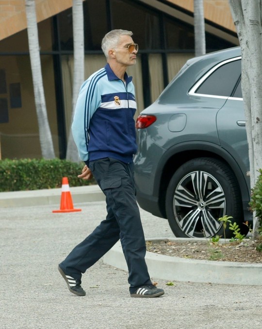 Olivier Martinez walking in Los Angeles 