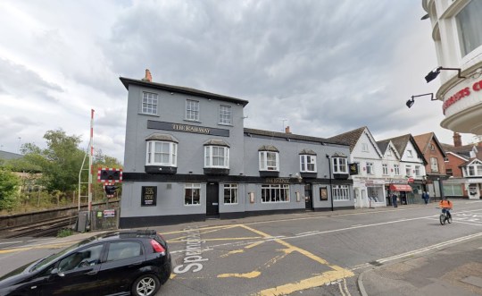 The Railway pub in Crawley 