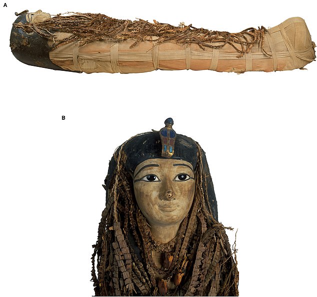 The mummy of Amenhotep I, the first to be buried in the Valley of Kings