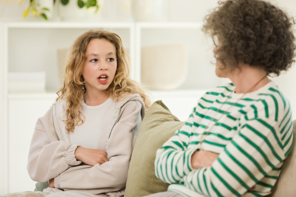 She confessed that not only does she feel 'tired', but she also feels 'mentally exhausted' by having to parent her 12-year-old step-daughter