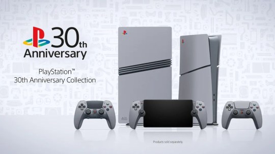 PlayStation 30th anniversary consoles