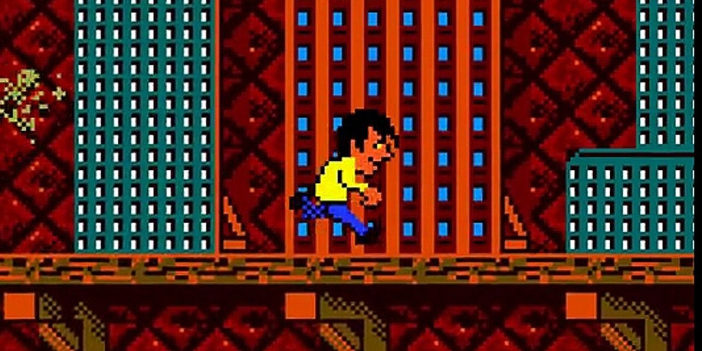 Platforming in 'Little Nicky' video game