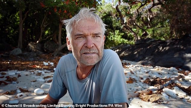 In his much-criticised television comeback on Channel 5 programme Cast Away, he refers to himself as the 'shamed, disgraced Philip Schofield, who had an affair'